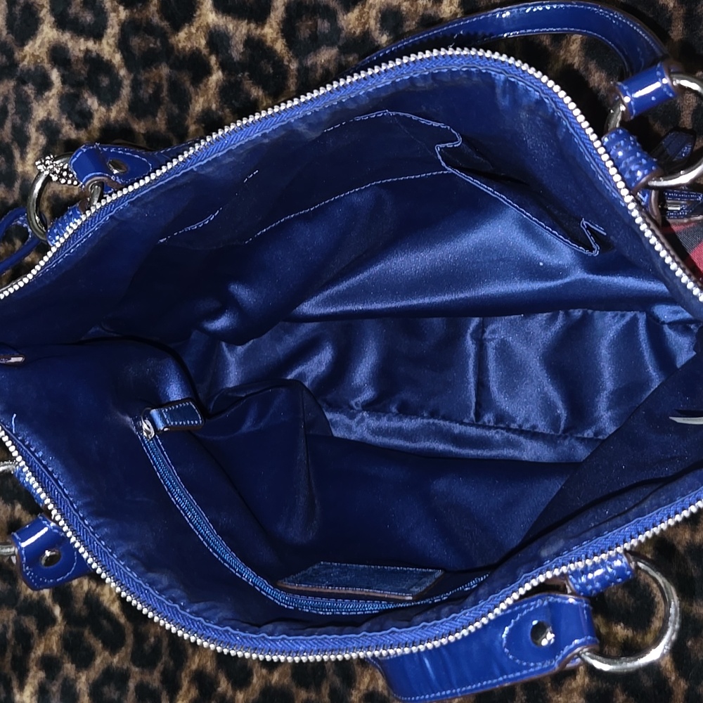 Coach Navy Poppy Purse - Picture 3 of 3